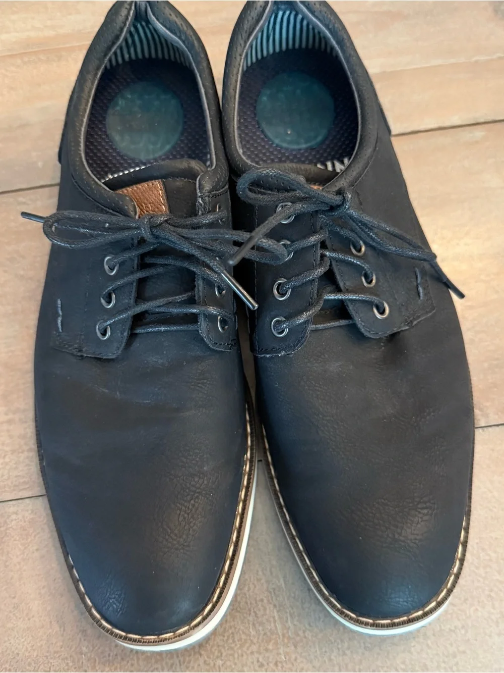 Nunn Bush Men's Hyde II Plain Toe Oxfords Sz 8 Preowned